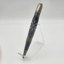 Load image into Gallery viewer, Aegishjalmur (Helm Of Awe) twist pen - Gunmetal & Antique Bronze