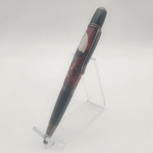 Load image into Gallery viewer, Ed Gein twist pen embedded with barn wood