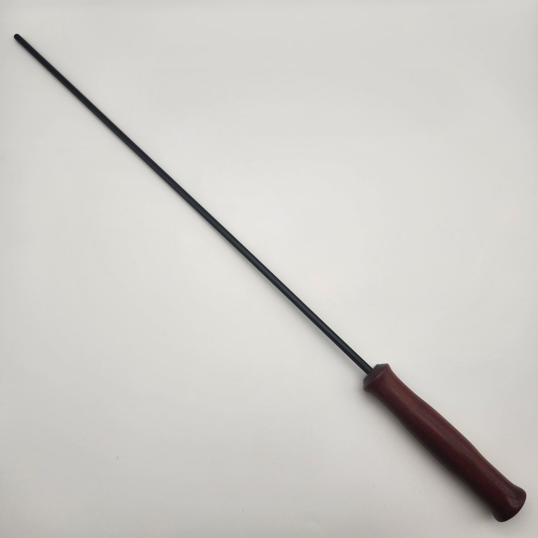 Red heart handled cane