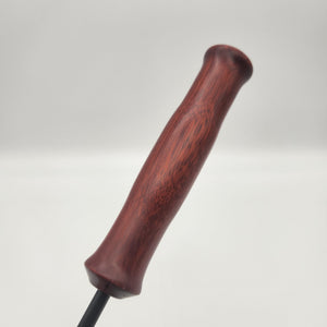 Red heart handled cane