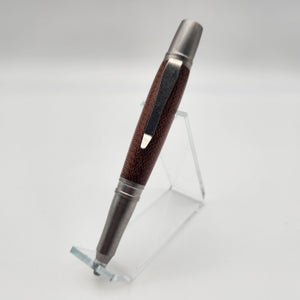 Vintage micarta and stainless steel twist pen