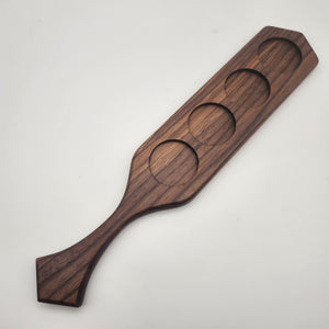 Flight board in black walnut