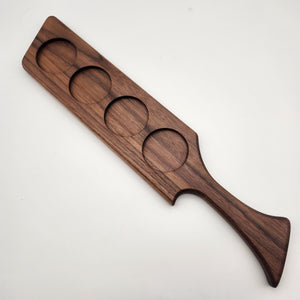 Flight board in black walnut