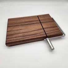 Load image into Gallery viewer, Cheese slicer in black walnut
