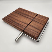 Load image into Gallery viewer, Cheese slicer in black walnut
