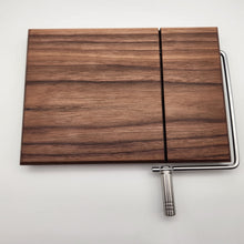 Load image into Gallery viewer, Cheese slicer in black walnut
