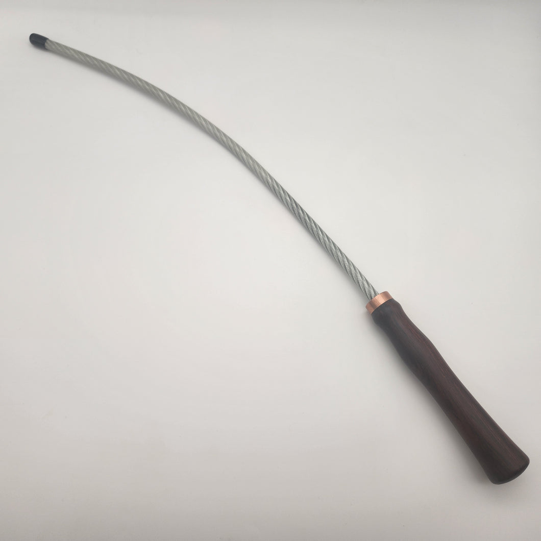 Cable whip in rosewood
