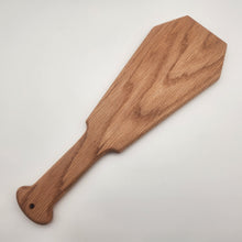 Load image into Gallery viewer, Oak coffin pattern paddle
