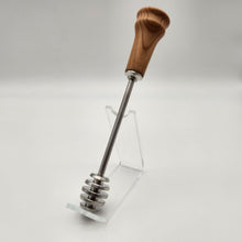 Load image into Gallery viewer, Stainless honey dipper in apricot
