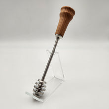 Load image into Gallery viewer, Stainless honey dipper in apricot
