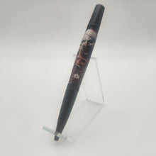 Load image into Gallery viewer, Art the Clown twist pen with Christmas ornament embed.
