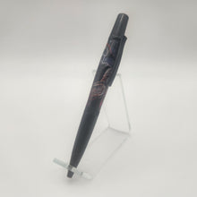Load image into Gallery viewer, Art the Clown twist pen with Christmas ornament embed.
