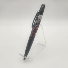 Load image into Gallery viewer, Art the Clown twist pen with Christmas ornament embed.

