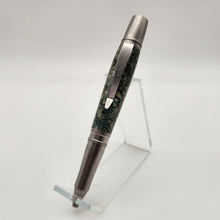 Load image into Gallery viewer, Stainless steel twist pen with shredded US currency
