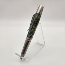 Load image into Gallery viewer, Stainless steel twist pen with shredded US currency
