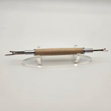 Load image into Gallery viewer, Dual bladed seam ripper in curly maple
