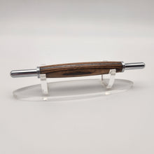 Load image into Gallery viewer, Dual bladed seam ripper in red, brown, &amp; yellow wood laminate
