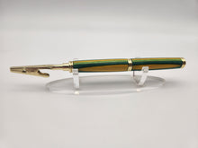 Load image into Gallery viewer, Bracelet assistant in yellow &amp; green wood laminate
