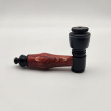 Load image into Gallery viewer, Smoking pipe in stabilized wood
