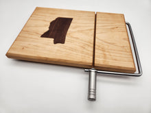 Load image into Gallery viewer, Cheese cutter with Mississippi inlay
