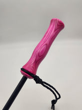 Load image into Gallery viewer, Hot pink wood laminate handled cane
