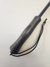 Load image into Gallery viewer, Charcoal gray wood laminate handled cane
