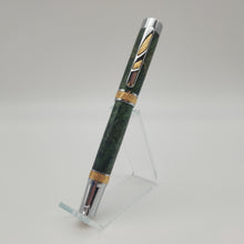 Load image into Gallery viewer, Imperial fountain pen - Green stabilized maple
