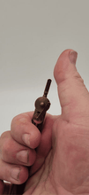 Load image into Gallery viewer, Piston pen in red &amp; black wood laminate
