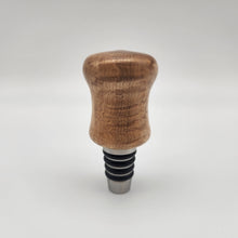 Load image into Gallery viewer, Bird&#39;s eye maple bottle stopper
