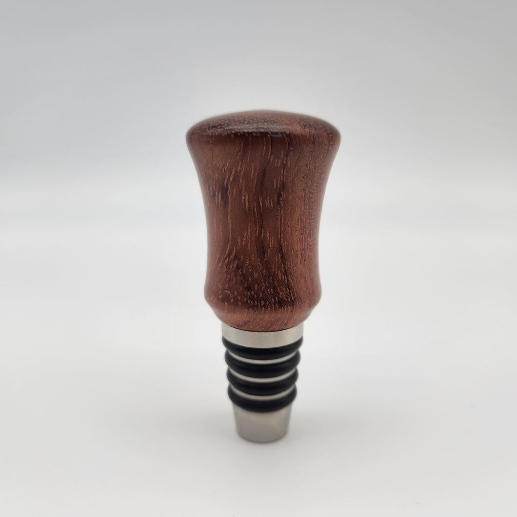 Bubinga bottle stopper