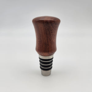 Bubinga bottle stopper