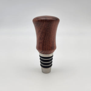 Bubinga bottle stopper