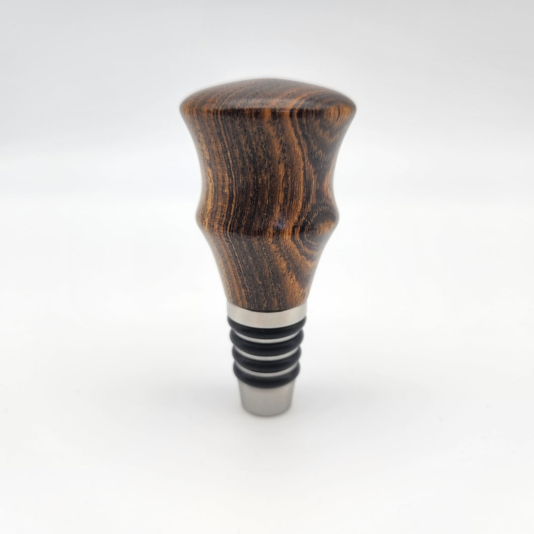 Cocobolo bottle stopper