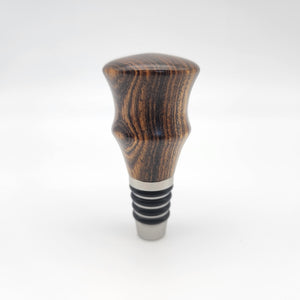 Cocobolo bottle stopper