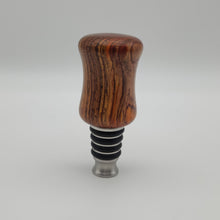 Load image into Gallery viewer, Cocobolo bottle stopper
