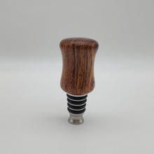 Load image into Gallery viewer, Cocobolo bottle stopper
